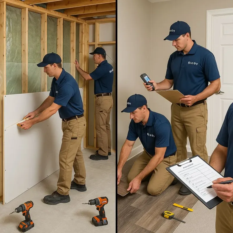Repairs and Reconstruction process in Albertville, MN