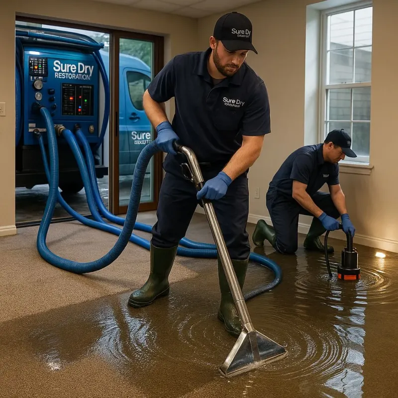 Water Extraction and Removal process in Albertville, MN